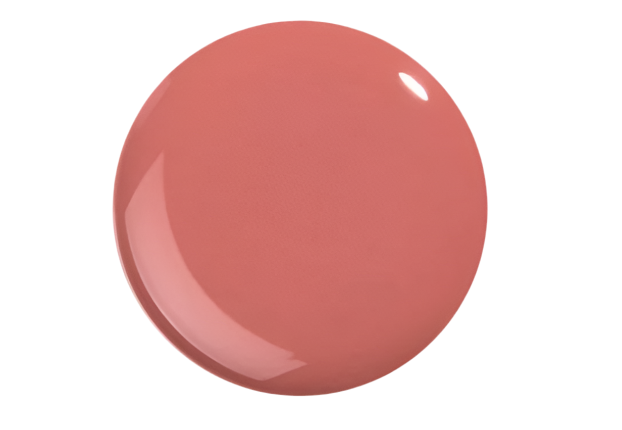 Nude pink lip oil