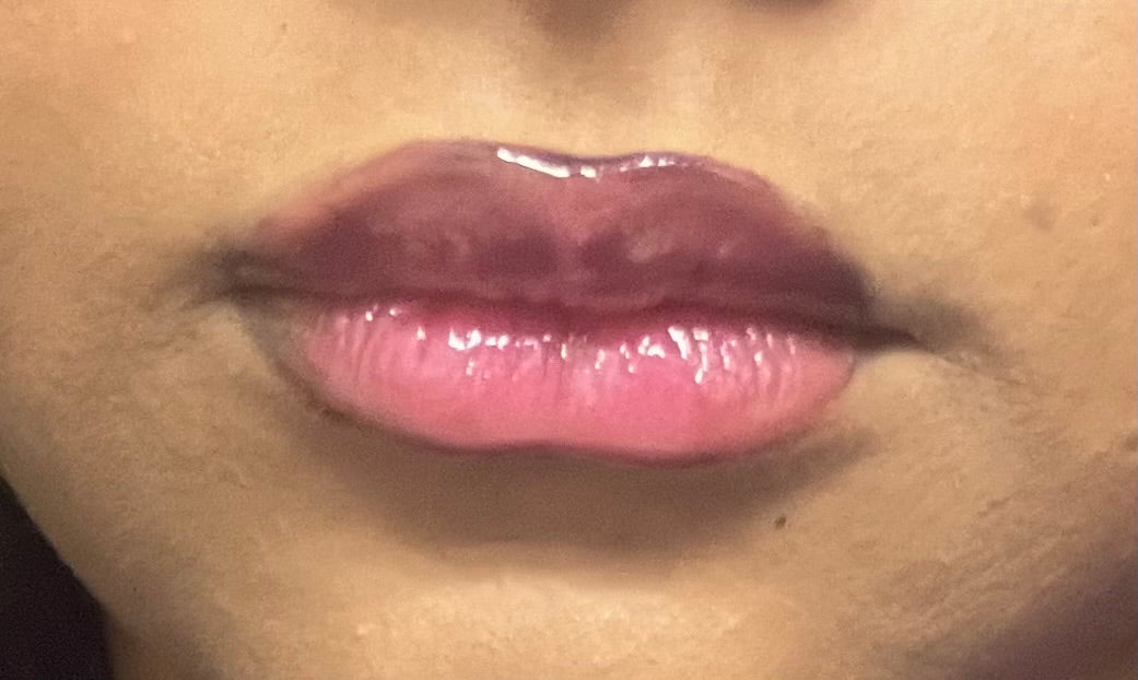 pink me lip oil
