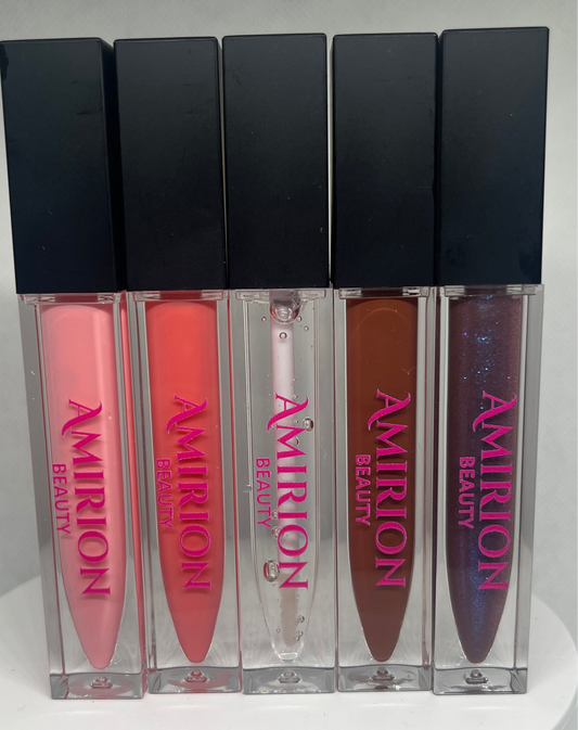 Glossy lipgloss collection