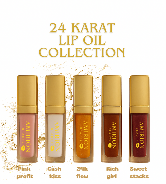24 karat lip oil collection
